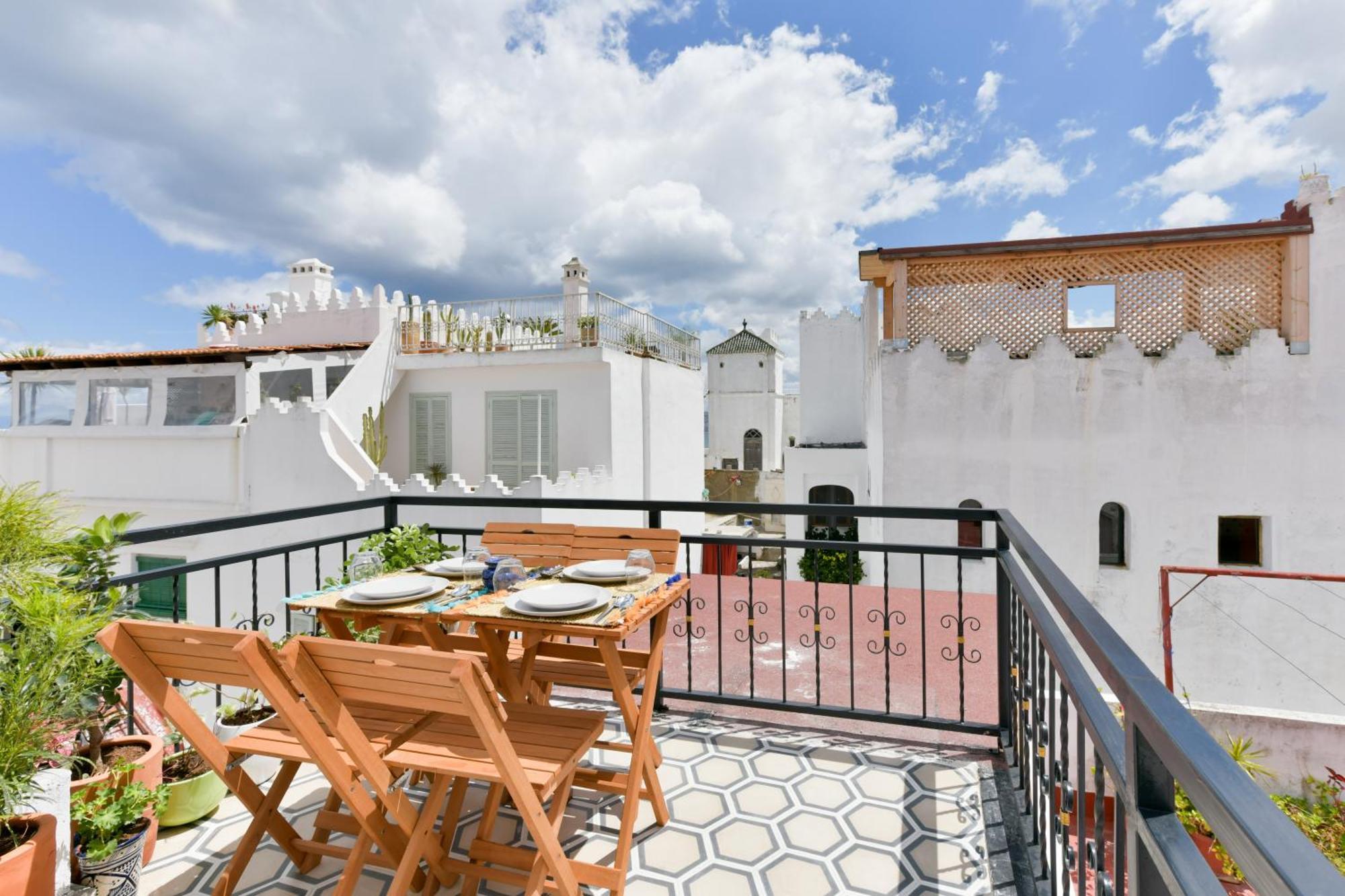 La Casita Guennoun Kasbah Villa Tanger Exteriör bild